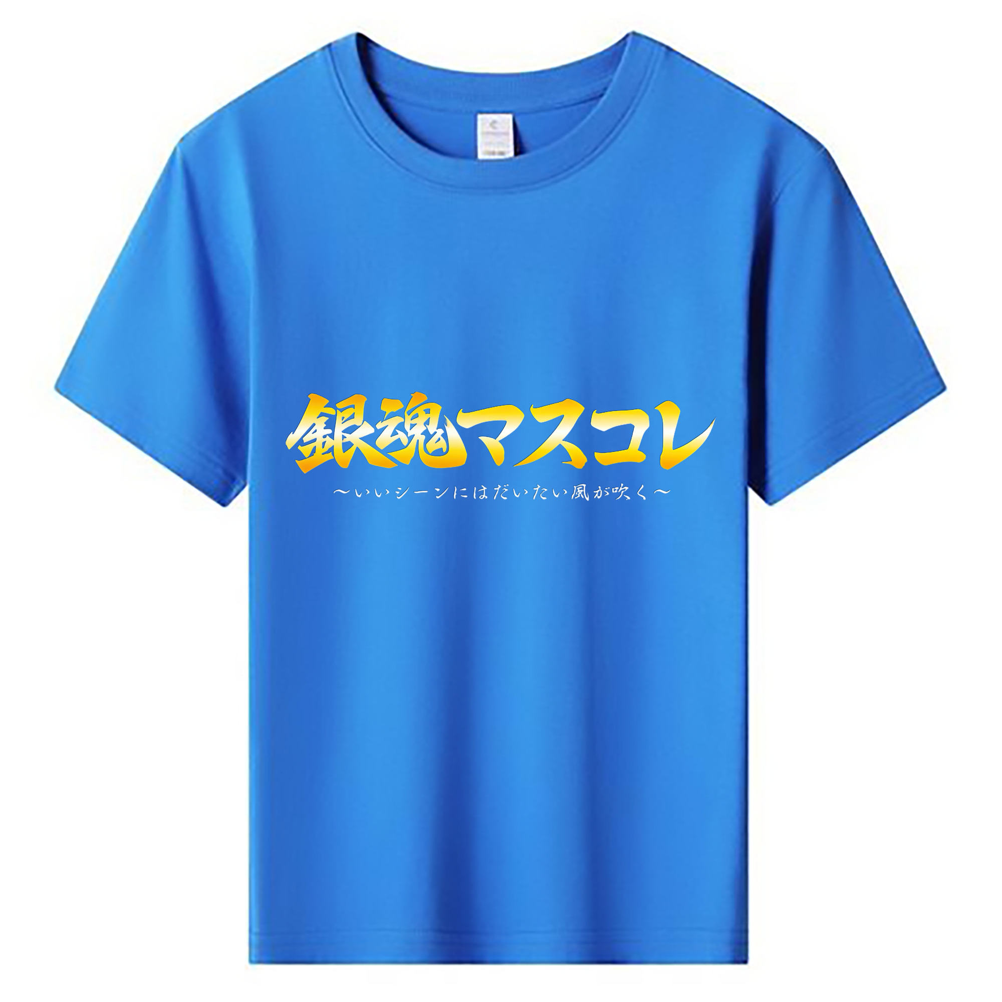 （画像用） ぎんたま 坂田銀時（さかたぎんとき） 神楽 志村新八（しむら しんぱち） GINTAMA Sakata Gintoki Kagura Shimura Shinpachi 綿100％キッズTシャツ（フロントプリント）